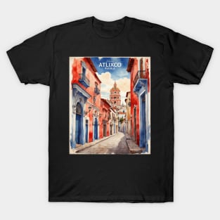 Atlixco Puebla Mexico Vintage Tourism Travel T-Shirt